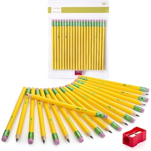 image:imageMr Pen Jumbo Pencils 10 Pack with 1 Sharpener Yellow Barrels  Smooth Black 2 HB Graphite Cores Large Preschool Pencils Smooth Writing Lead for Kindergarten Kids and School Supplies20