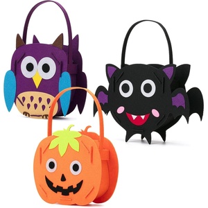image:imageMr Pen Mini Halloween Bags 3Pack Felt Halloween Goody Bags