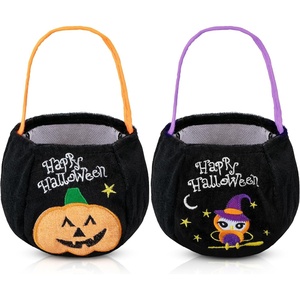 image:imageMr Pen Mini Halloween Candy Bucket 2 Pack Halloween Bucket  Halloween Trick or Treat Bucket Halloween Trick or Treat Bags Halloween Bags for Trick or Treat