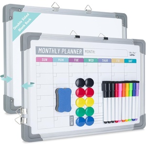 image:imageMr Pen Monthly Calendar Dry Erase Board for Wall 16x12 Inches  Small Magnetic Hanging DoubleSided Whiteboard with Dry Erase Markers Portable Whiteboard for Planning Drawing School