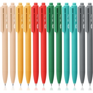 image:imageMr Pen Retractable Gel Pens 12 Pack Black Ink  Retro Colors Barrels Gel Pens Gel Pens Fine Point 05mm Retractable Pens Cute Pens Gel Ink Pens
