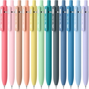 image:imageMr Pen Retractable Gel Pens 12 Pack Pastel Color Ink Fine Point 07 mm  Fast Dry Smooth Writing Cute Gel Ink Pens for Drawing Writing Planner and School Supplies