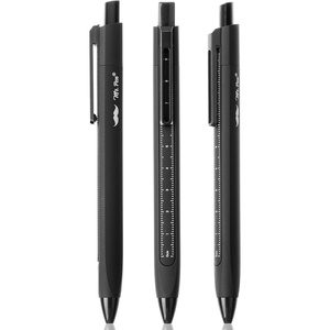 image:imageMr Pen Retractable Gel Pens 3 Pack Black Ink Ruler Pens  Fine Point 05 mm Fast Dry Smooth Writing Cute Pens for Drawing Measuring Writing Planner and School Supplies