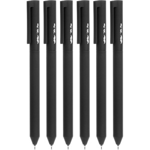 image:imageMr Pen Retractable Gel Pens 6 Pack Black Ink Black Barrels  Fine Point 05 mm Fast Dry Smooth Writing Cute Pens for Drawing Writing Planner and School Supplies