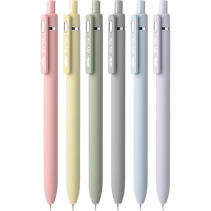 image:imageMr Pen Retractable Gel Pens 6 Pack Black Ink Morandi Barrels  Fine Point 05 mm Fast Dry Smooth Writing Cute Gel Ink Pens for Drawing Writing Planner and School Supplies