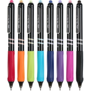 image:imageMr Pen Retractable Gel Pens 8 Pack 07mm Fine Point Colorful Ink  FastDry amp Smooth Writing Pens for NoteTaking Journaling Office School amp Everyday UseVibrant