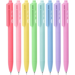 image:imageMr Pen Retractable Gel Pens 8 Pack Pastel Color Ink Fine Point 07 mm  Fast Dry Smooth Writing Cute Gel Ink Pens for Drawing Writing Planner and School Supplies