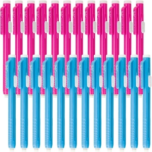 image:imageMr Pen Retractable Mechanical Eraser Pen 6 Pack Earthy Colors Erasers for Pencils Eraser for ArtistsBlue  Pink