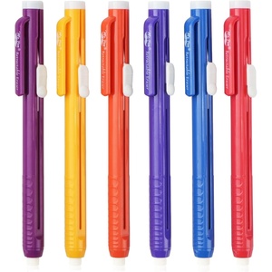 image:imageMr Pen Retractable Mechanical Eraser Pen 6 Pack Earthy Colors Erasers for Pencils Eraser for ArtistsSunset