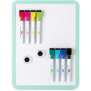image:imageMr Pen Small Dry Erase Board 125x95 Inches  Whiteboard with 8 Fine Point Dry Erase Markers and 2 Board Magnets Magnetic Small White Board for Students HomeGreen