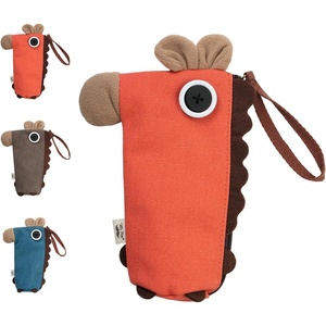 image:imageMr Pen Standing Pencil Case Animal Pencil Pouch Brown Donkey  Kids Pencil Case for Kids Cute Pencil Pouch for Girls and Boys Pen Case Pen PouchRed