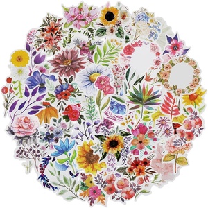 image:imageMr Pen Tiny Floral Stickers Laptop 74 pcs Stickers for Water Bottles