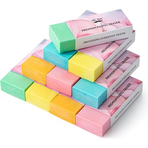 image:imageMr Pen White Pencil Eraser 10 Pack  Large Latex Free Vinyl Block Erasers for School Office Art Sketching Homework Exams Clean SmudgeFree CorrectionBright Colors
