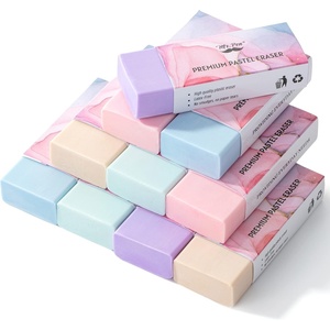 image:imageMr Pen White Pencil Eraser 10 Pack  Large Latex Free Vinyl Block Erasers for School Office Art Sketching Homework Exams Clean SmudgeFree CorrectionPastel Colors