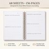 image:imageMr Pen Abide Bible Study Journal A5 Hardcover Journal with 136 Pages  120gsm Paper Gold Metal Double Spiral Christian Gift for Women SOAP Bible Study Method Design in the US by Kacy Nicoles