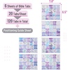 image:imageMr Pen Bible Tabs 120 pcs Lavender Breeze  Laminated Bible Tabs for Women