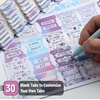 image:imageMr Pen Bible Tabs 120 pcs Lavender Breeze  Laminated Bible Tabs for Women