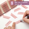 image:imageMr Pen Bible Tabs 75 Tabs  Translucent Pink Laminated Bible Tabs for Women and Men Bible Tabs for Study Bible Index Tabs Bible Labels TabsTranslucent Pink