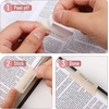 image:imageMr Pen Bible Tabs 75 Tabs  Translucent Pink Laminated Bible Tabs for Women and Men Bible Tabs for Study Bible Index Tabs Bible Labels TabsTranslucent Cappuccino