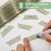 image:imageMr Pen Bible Tabs 75 Tabs  Translucent Pink Laminated Bible Tabs for Women and Men Bible Tabs for Study Bible Index Tabs Bible Labels TabsTranslucent Olive Green