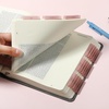 image:imageMr Pen Bible Tabs 75 Tabs  Translucent Pink Laminated Bible Tabs for Women and Men Bible Tabs for Study Bible Index Tabs Bible Labels TabsTranslucent Pink