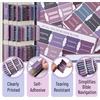 image:imageMr Pen Bible Tabs 75 Tabs Amethyst Dreams  Laminated Bible Tabs for Women and Men Bible Tabs for Study Bible Bible Index Tabs Bible Book Tabs Bible Labels Tabs