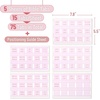 image:imageMr Pen Bible Tabs 75 Tabs Baby Pink Bronze Foil Embossed Lettering  Laminated Bible Tabs for Women and Men Bible Tabs for Study Bible Index Tabs Bible Book Tabs Bible Labels Tabs