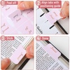 image:imageMr Pen Bible Tabs 75 Tabs Baby Pink Bronze Foil Embossed Lettering  Laminated Bible Tabs for Women and Men Bible Tabs for Study Bible Index Tabs Bible Book Tabs Bible Labels Tabs