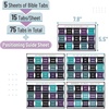 image:imageMr Pen Bible Tabs 75 Tabs Celestial Symphony  Silver Foil Embossed Lettering Laminated Bible Tabs for Women and Men Bible Tabs for Study Bible Index Tabs
