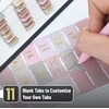 image:imageMr Pen Catholic Mini Bible Tabs for Women 84 pcs Soft Glow  Gold Foil Lettering Old and New Testament Small Laminated Index Tabs for Bible Study Journaling