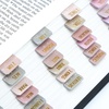 image:imageMr Pen Catholic Mini Bible Tabs for Women 84 pcs Soft Glow  Gold Foil Lettering Old and New Testament Small Laminated Index Tabs for Bible Study Journaling
