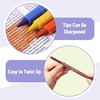 image:imageMr Pen Gel Crayons 8 Pack Spring Calm Twistable Crayons