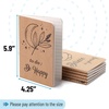 image:imageMr Pen Kraft Notebooks A6 Sized 42 x 59 6 pcs Mini Notebooks  Small Journal Notebook Lined Pocket Notebook Motivational Notebooks Cute Mini Notebook Kraft Paper Notebook