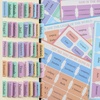 image:imageMr Pen Laminated Bible Tabs with ColorCoded Content Stickers 75 pcs  Large Print Index Tabs for Women and Men Bible Study Journaling Prayer amp Scripture Navigation EasytoRead amp Apply