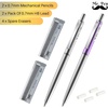 image:imageMr Pen Mechanical Pencil Set with Lead Refills amp Erasers 2 Pack 07 mm  2x HB Lead amp 4x Eraser Refills Ideal for Precision Drawing Pencils for Sketching amp Technical Artwork