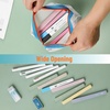 image:imageMr Pen Mesh Pencil Case White Mesh Zipper Pouch Bags Cosmetic Bag  Purse Pouch