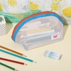 image:imageMr Pen Mesh Pencil Case White Mesh Zipper Pouch Bags Cosmetic Bag  Purse Pouch