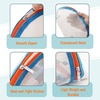 image:imageMr Pen Mesh Pencil Case White Mesh Zipper Pouch Bags Cosmetic Bag  Purse Pouch