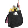 image:imageMr Pen Standing Pencil Case Pouch Sit amp Lay MeshView Design  Black amp Blue Interior Pocket amp 2 Elastic Binder Loops Cute Pencil Case for Girls and BoysBlack  Pink