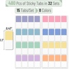 image:imageMr Pen Sticky Index Tabs 240 Pcs Pastel Sticky Tabs for Notebooks  Page Markers Page Tabs for Binders Page Tabs Sticky Tabs for Books Notebook Tabs Book Sticky Tabs for NotebooksPastel