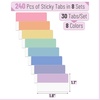 image:imageMr Pen Sticky Index Tabs 240 Pcs Pastel Sticky Tabs for Notebooks  Page Markers Page Tabs for Binders Page Tabs Sticky Tabs for Books Notebook Tabs Book Sticky Tabs for NotebooksPastel