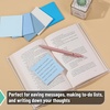 image:imageMr Pen Sticky Notes 3x3 12 Pads 600 Sheets Sky Blue Tones  Sticky Note SelfStick Note Pads