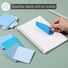 image:imageMr Pen Sticky Notes 3x3 12 Pads 600 Sheets Sky Blue Tones  Sticky Note SelfStick Note Pads