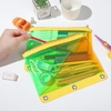 image:imageMr Pen Transparent Pencil Pouches 2 Pack  Pencil Pouch for 3 Ring Binder Pencil Pouch Pencil Cases Pencil Case for Binder Pouch 3 Ring Binder Pouch