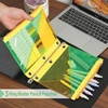 image:imageMr Pen Transparent Pencil Pouches 2 Pack  Pencil Pouch for 3 Ring Binder Pencil Pouch Pencil Cases Pencil Case for Binder Pouch 3 Ring Binder Pouch
