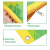 image:imageMr Pen Transparent Pencil Pouches 2 Pack  Pencil Pouch for 3 Ring Binder Pencil Pouch Pencil Cases Pencil Case for Binder Pouch 3 Ring Binder Pouch
