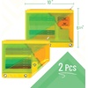 image:imageMr Pen Transparent Pencil Pouches 2 Pack  Pencil Pouch for 3 Ring Binder Pencil Pouch Pencil Cases Pencil Case for Binder Pouch 3 Ring Binder Pouch