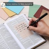 image:imageMr Pen Transparent Sticky Notes 3 x 4 12 Pads 600 Sheets Vintage  See Through SelfAdhesive Notes Bulk for Bible Journaling and Studying WaterResistant Clean Removal