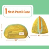 image:imageMr Pen Yellow Mesh Zipper Pouch Bags for Organization  Cosmetic amp Makeup  Bag