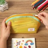 image:imageMr Pen Yellow Mesh Zipper Pouch Bags for Organization  Cosmetic amp Makeup  Bag